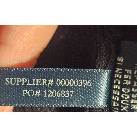 Ralph Lauren Black Label Ruffle Sweater M – Dark Academia Whimsygoth Quiet Luxe - Picture 8 of 11